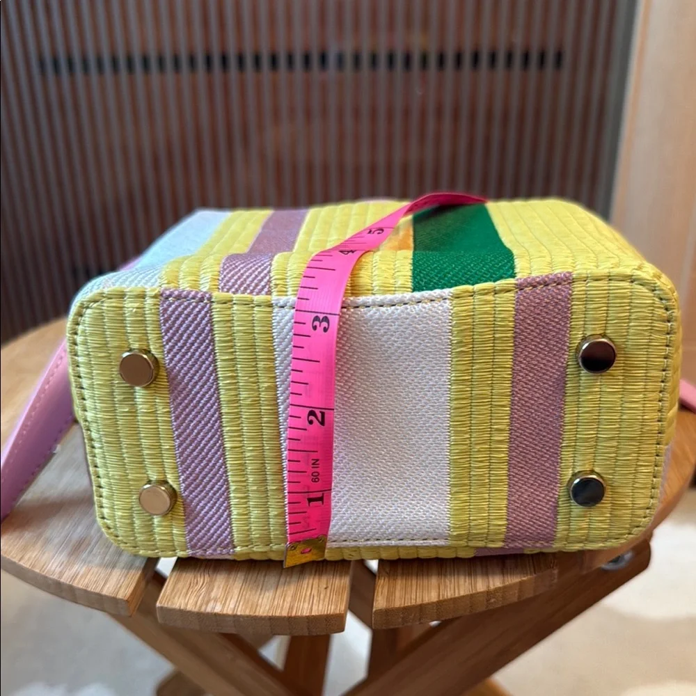 Kate Spade ♠️ Colorful Striped Handbag - Picture 7 of 8